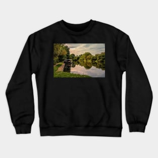 Reflections at Midgham Lock Crewneck Sweatshirt